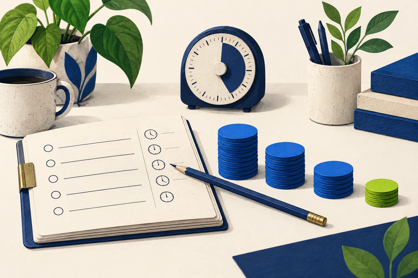 A time and cost ledger with a smaller remaining contribution.